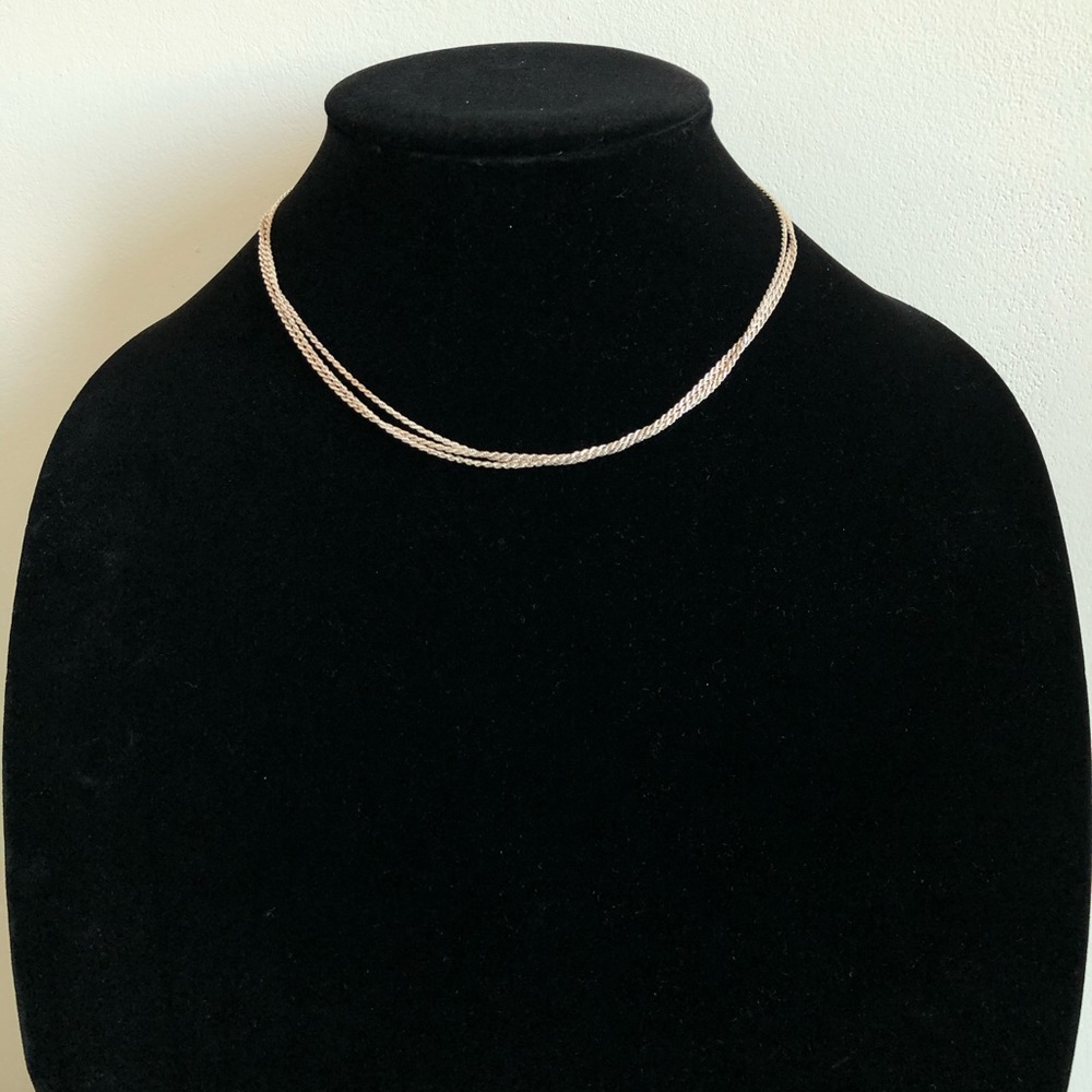 Made In Italy Sterling Silver Layered Necklace - Picture 2 of 6